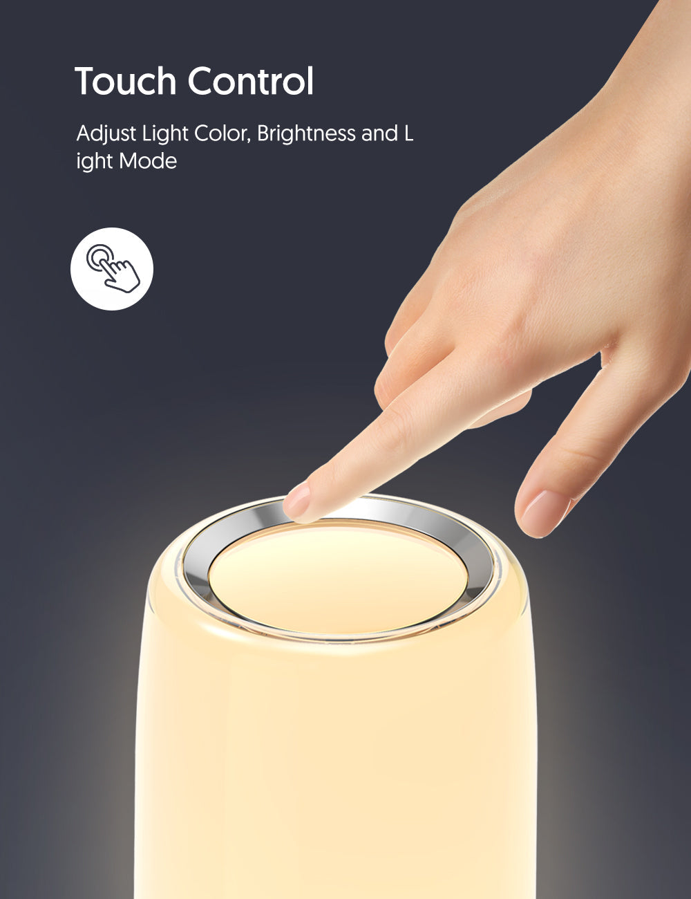 Teckin DL31 Bedside Touch Lamp