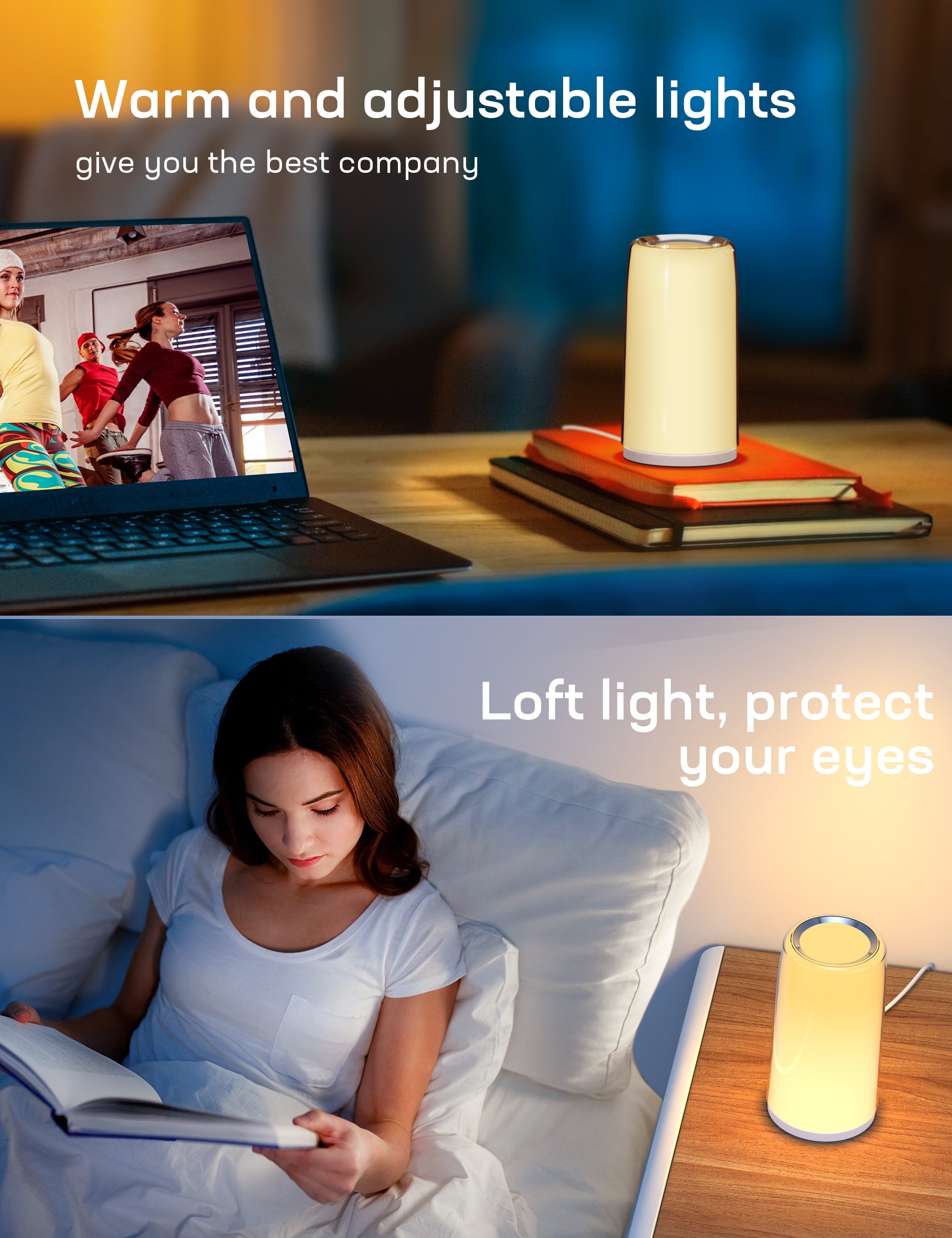 Teckin DL31 Bedside Touch Lamp