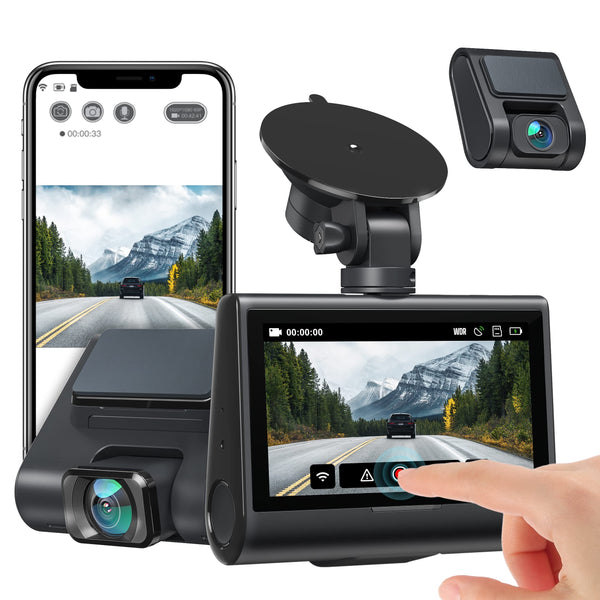 Izeeker GD850 Dual Dash Cam with GPS