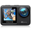 Wolfang GA420 4K 60FPS actiecamera met touchscreen